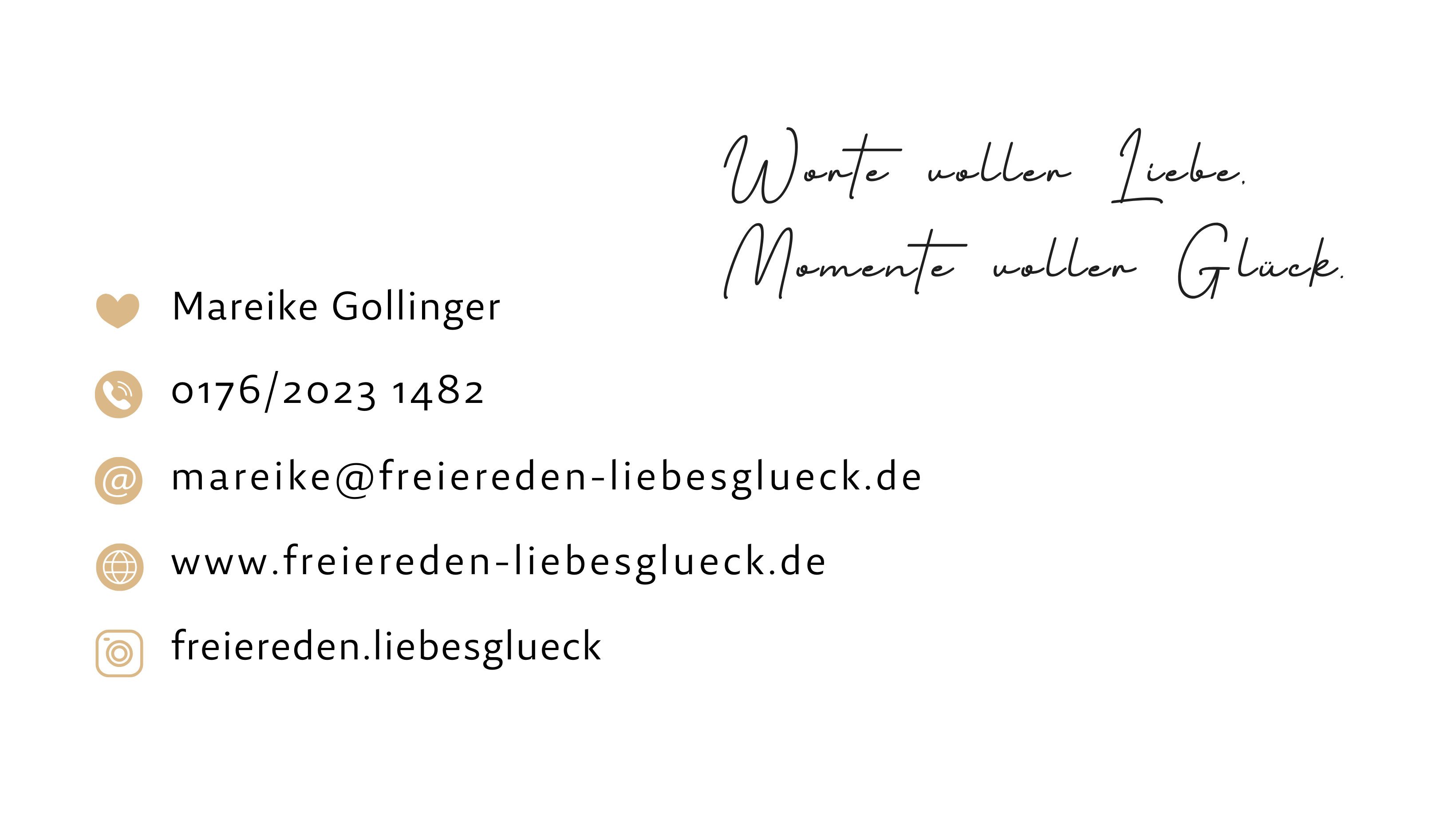 Kontaktkarte Mareike Gollinger - Freie Rednerin